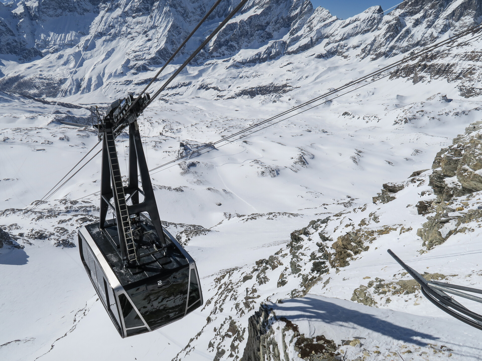 Plateau Rosa Seilbahn