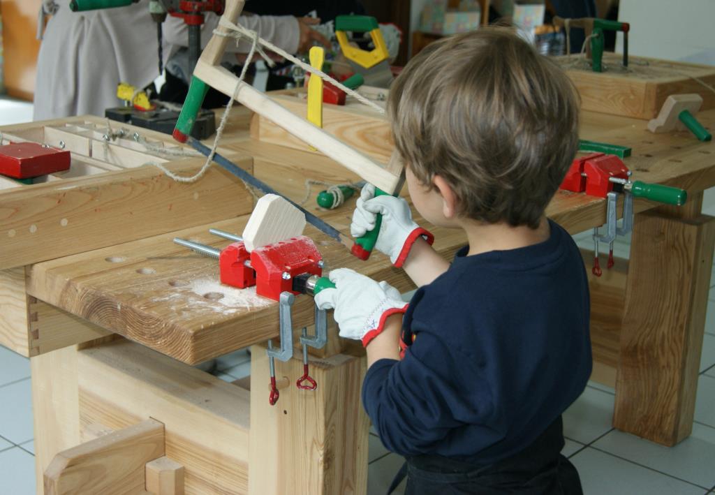 Laboratorio di falegnameria del Mav