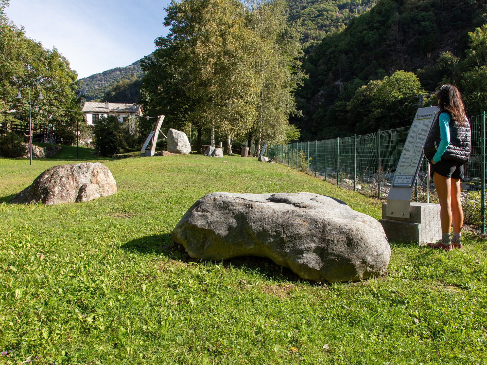 Giardino di rocce Le pietre del Lys