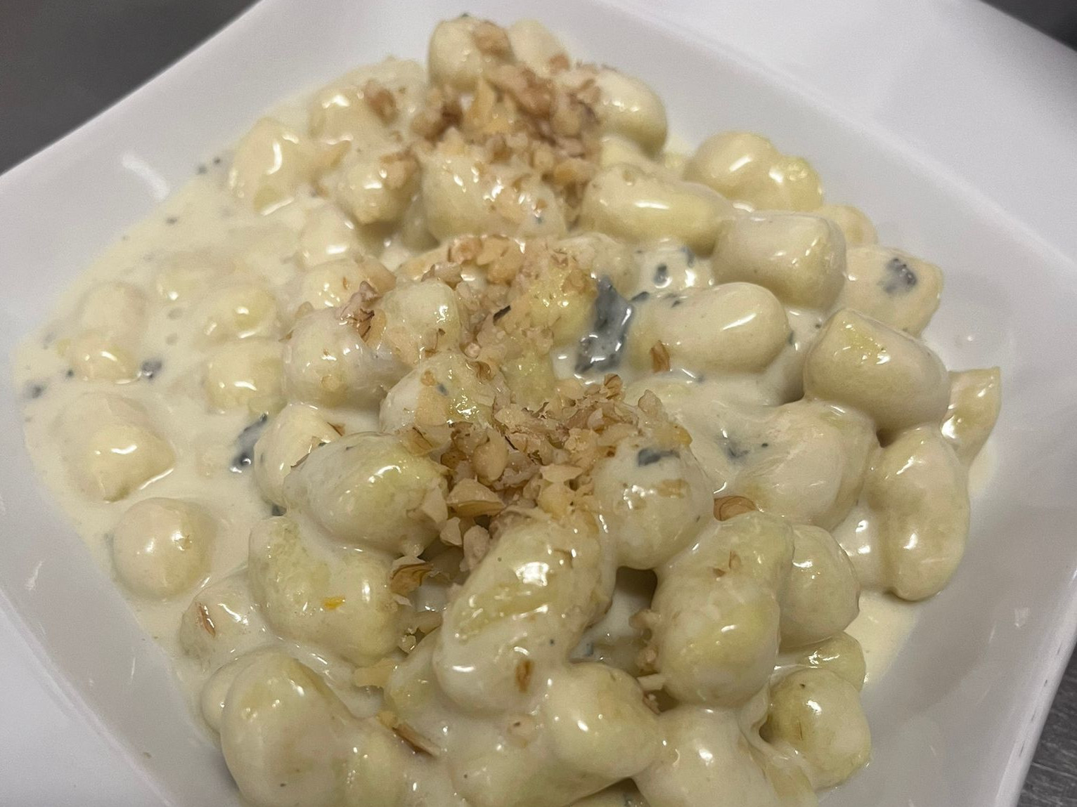 Gnocchi au fromage bleu d'Aoste du Pan et Vin 