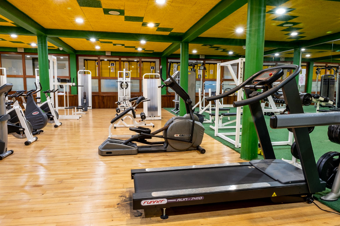 La sala fitness