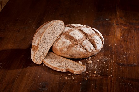 Black bread from the Aosta Valley