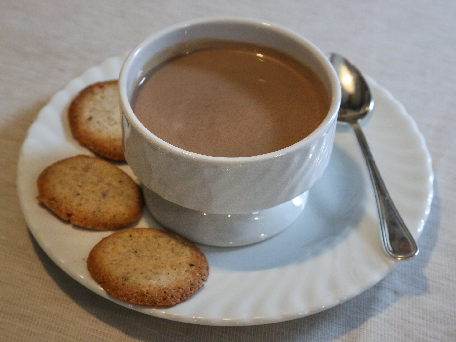 Galletas Tegole con crema de Cogne