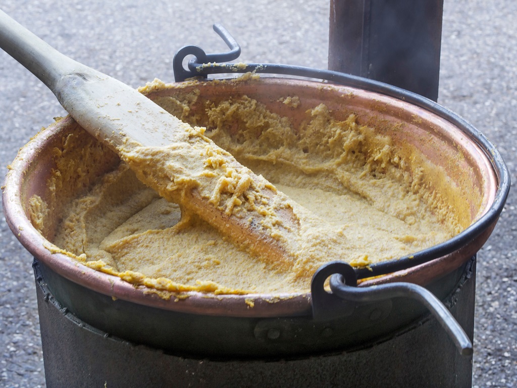 Polenta concia