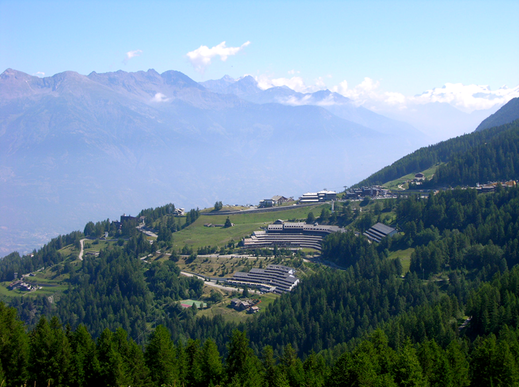 Pila - view of the tourist resort