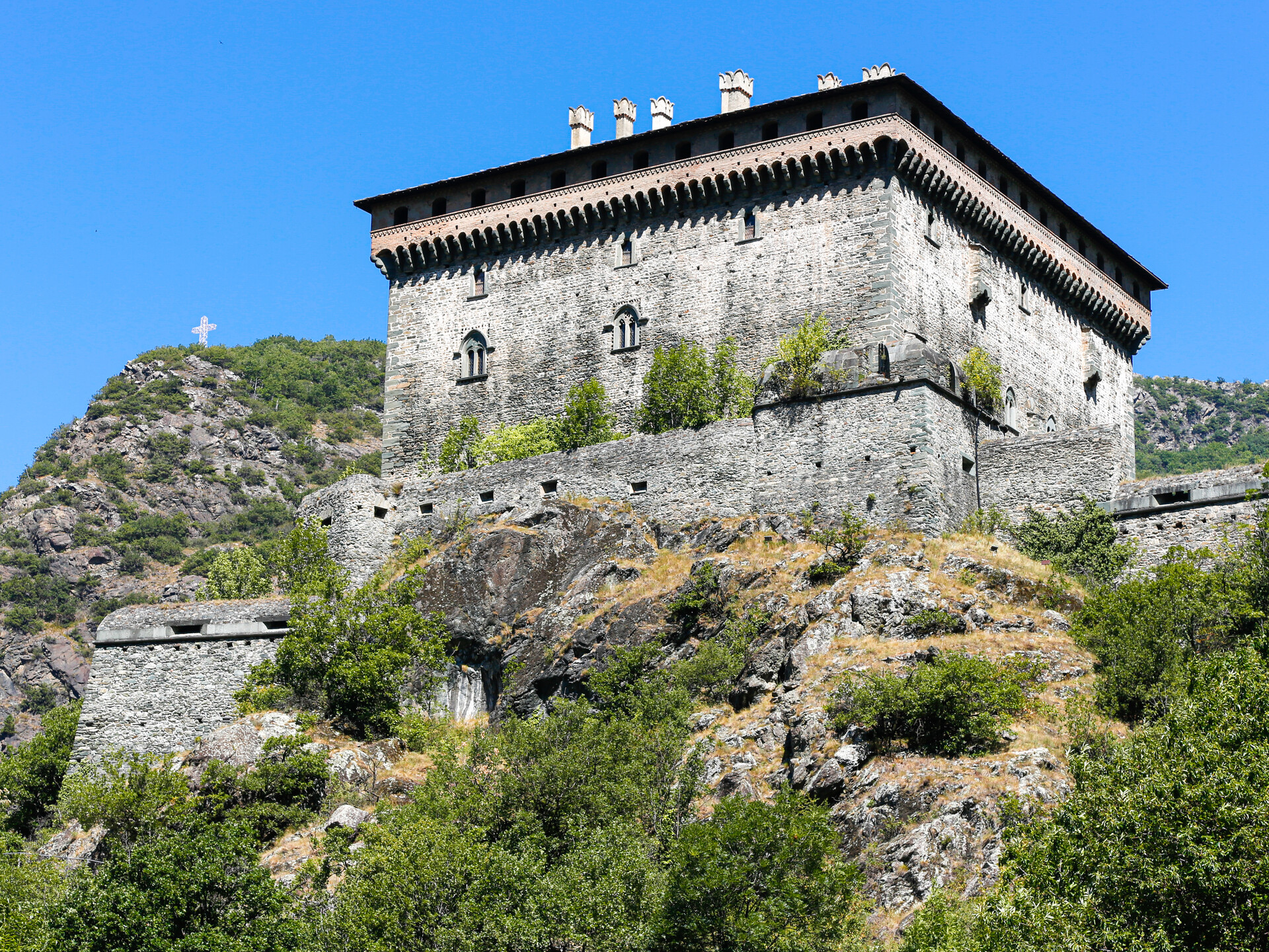 Le château de Verrès