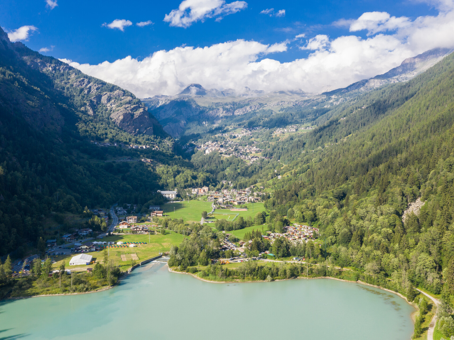 Valtournenche en verano