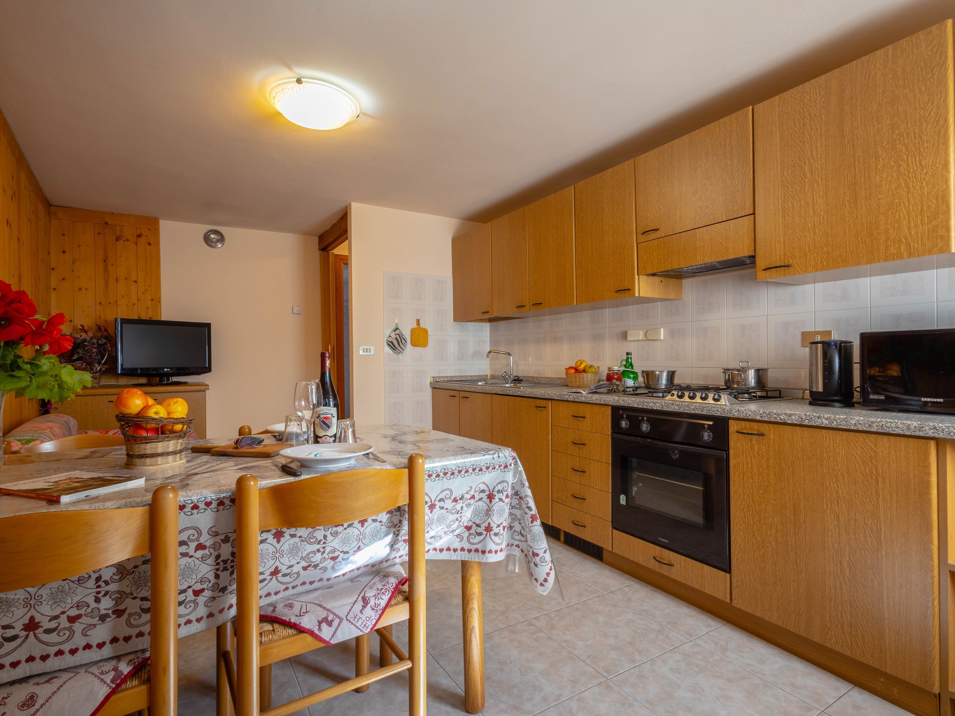 appartement à deux pièces - cuisine