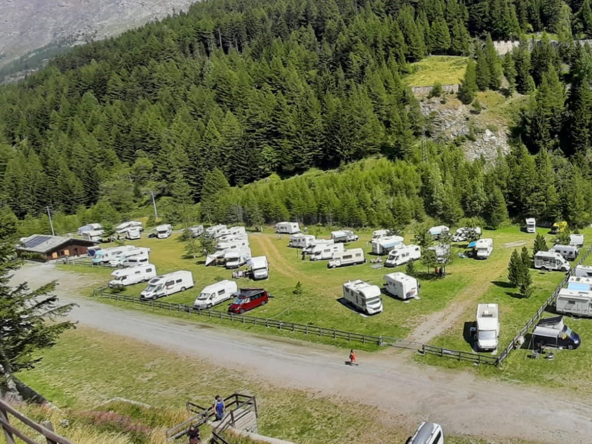 aire camping-cars Beauregard - Valgrisenche