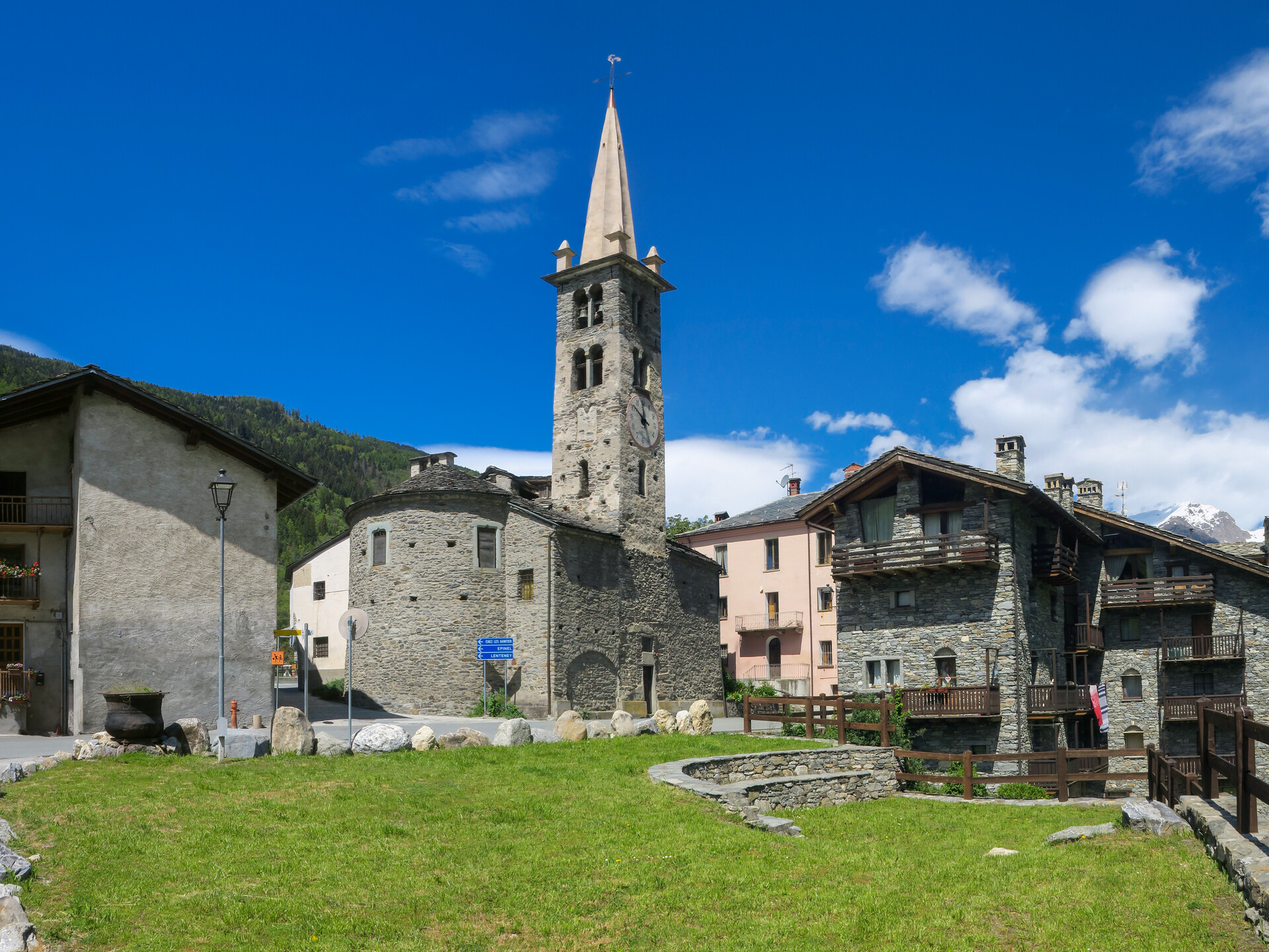 Kirche im Ortsteil Derby