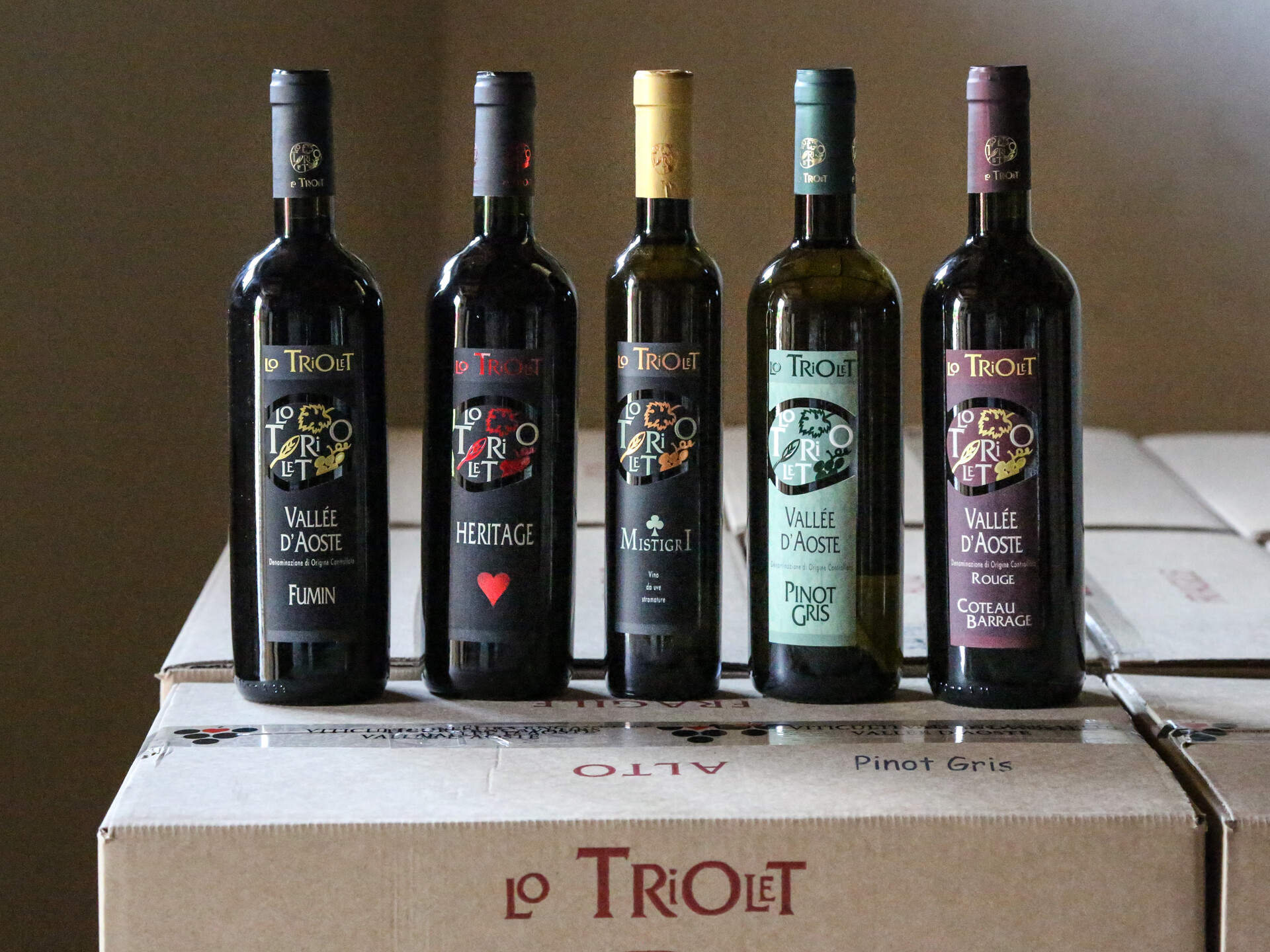 Bottiglie di vino