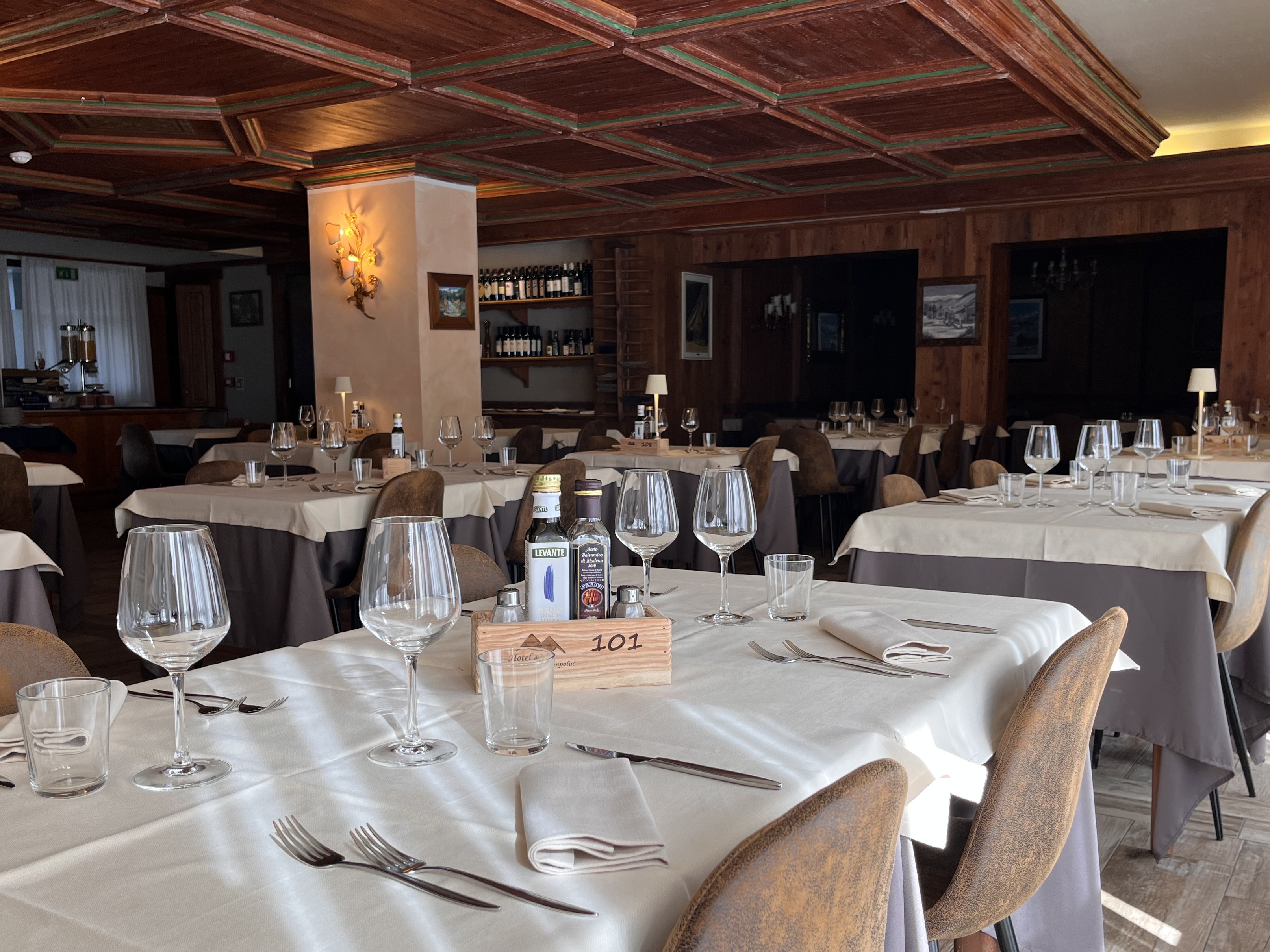 Sala del ristorante