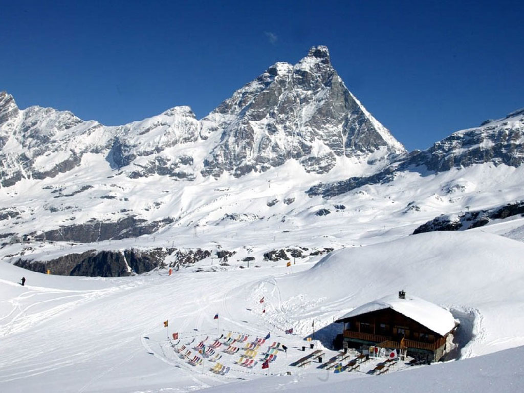 Breuil-Cervinia Skigebiet