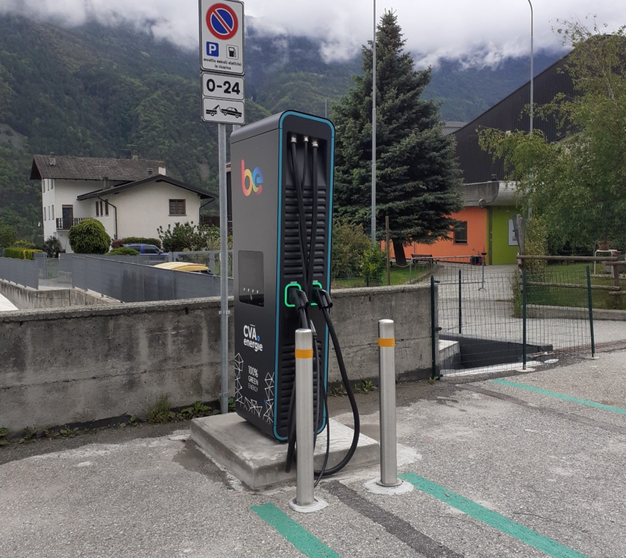 Parcheggio Via Italo Mus - Palazzetto Bortoletto - Ricarica auto