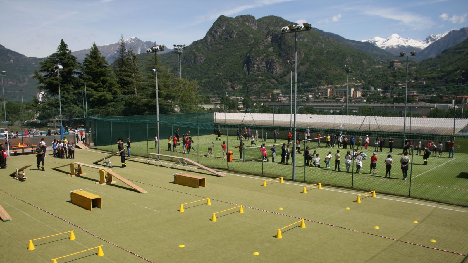 Campo da tennis e calcetto