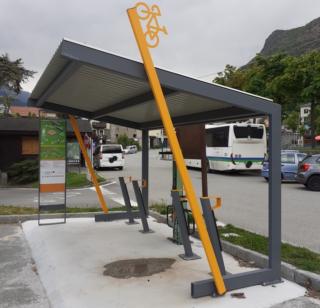 Parcheggio Strada Plantin - Postazione ricarica e-bike