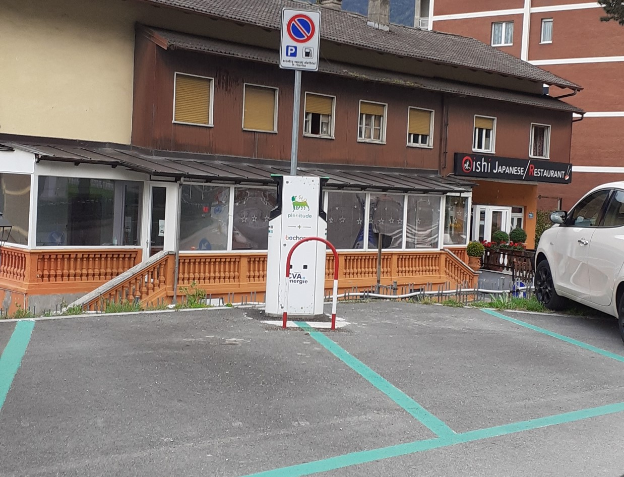 Parcheggio Strada Plantin - Postazione ricarica auto