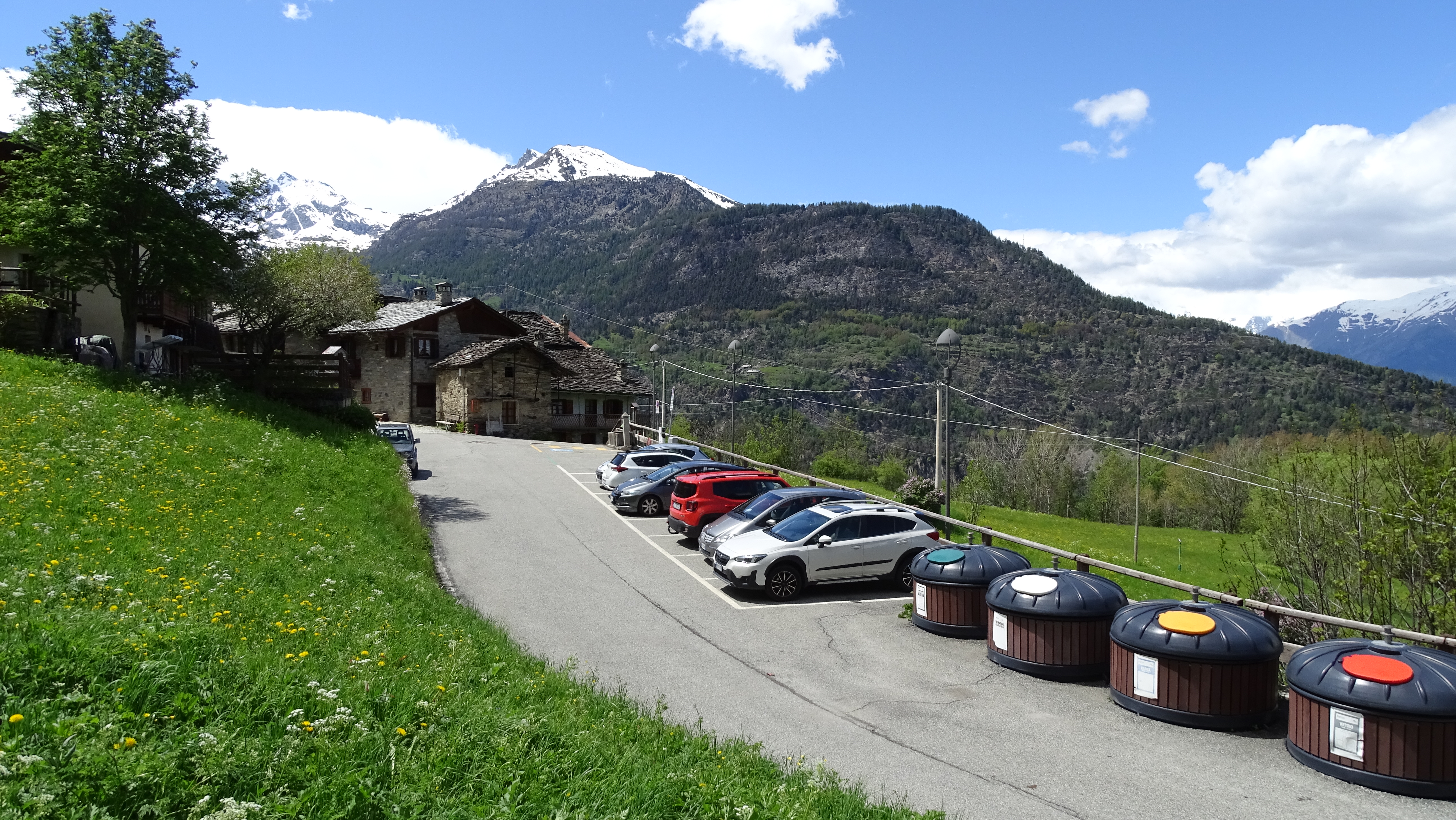 parcheggio Les Combes 