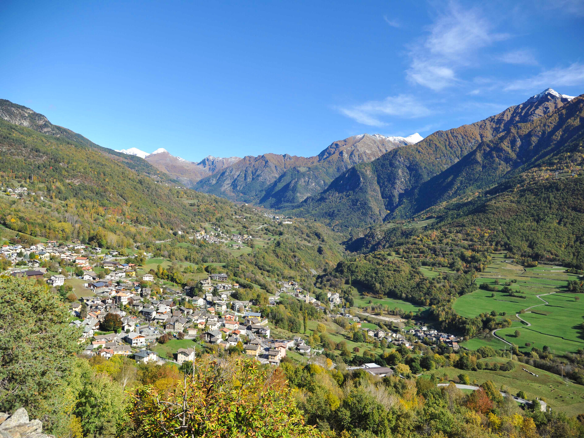 Panorama de Challand-Saint-Victor