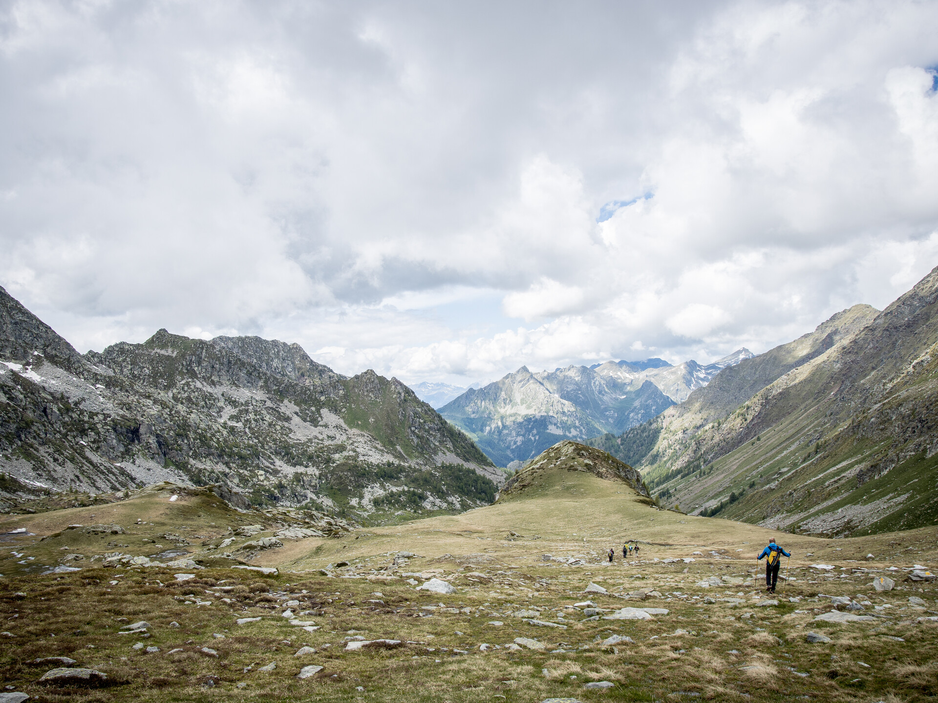 Panorama dal vallone di Loo