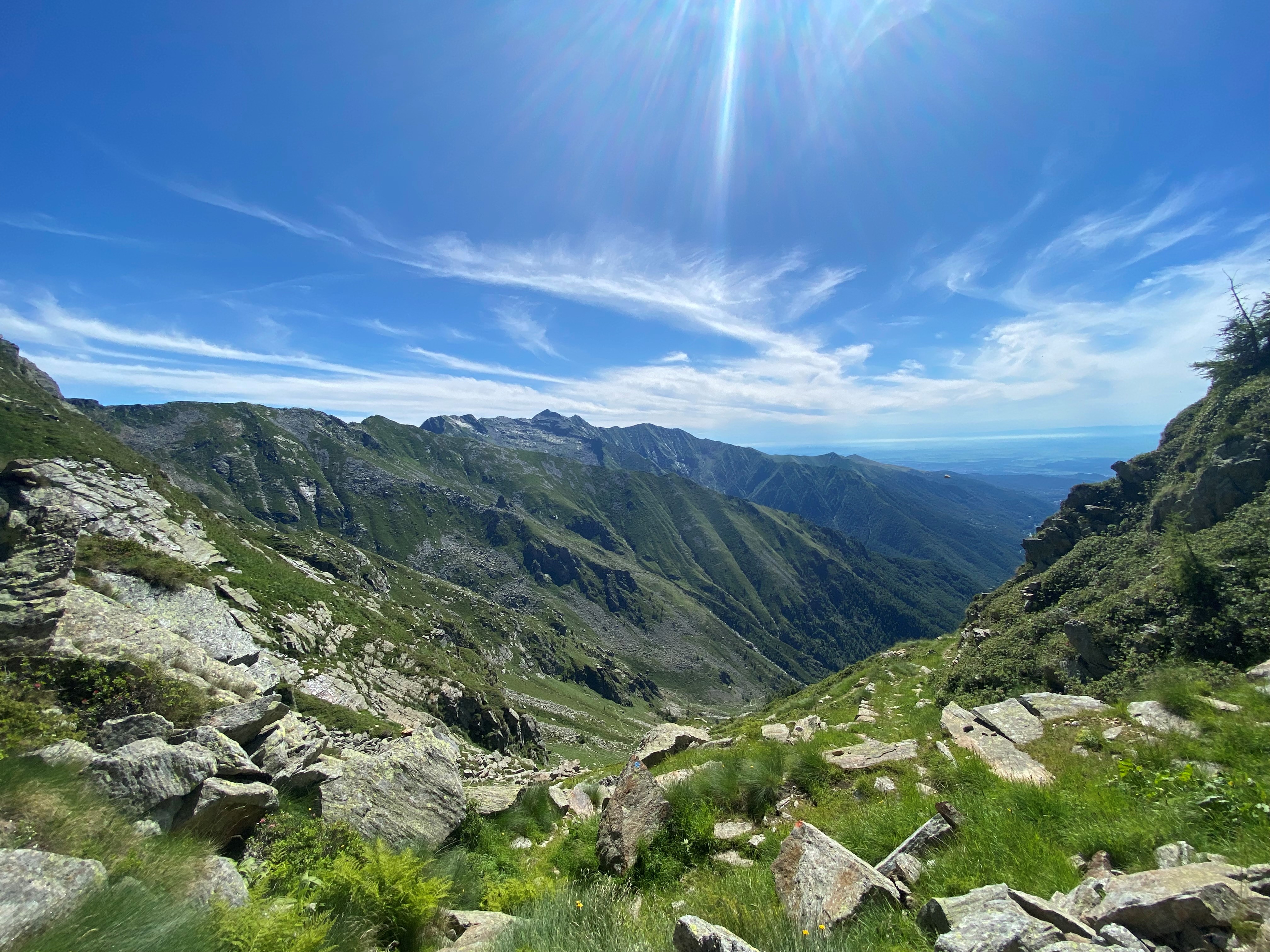 Vista dal Colle della Piccola Mologna