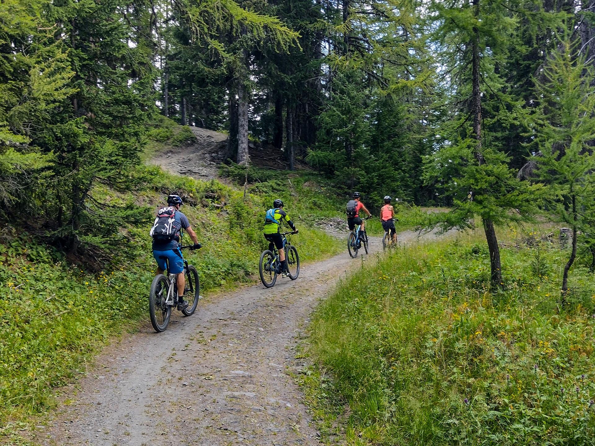 verso il lago d'Arpy