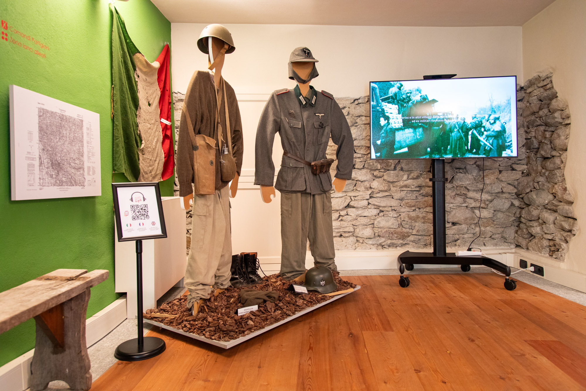 Museo de la Resistencia Brigada Lys - Interior