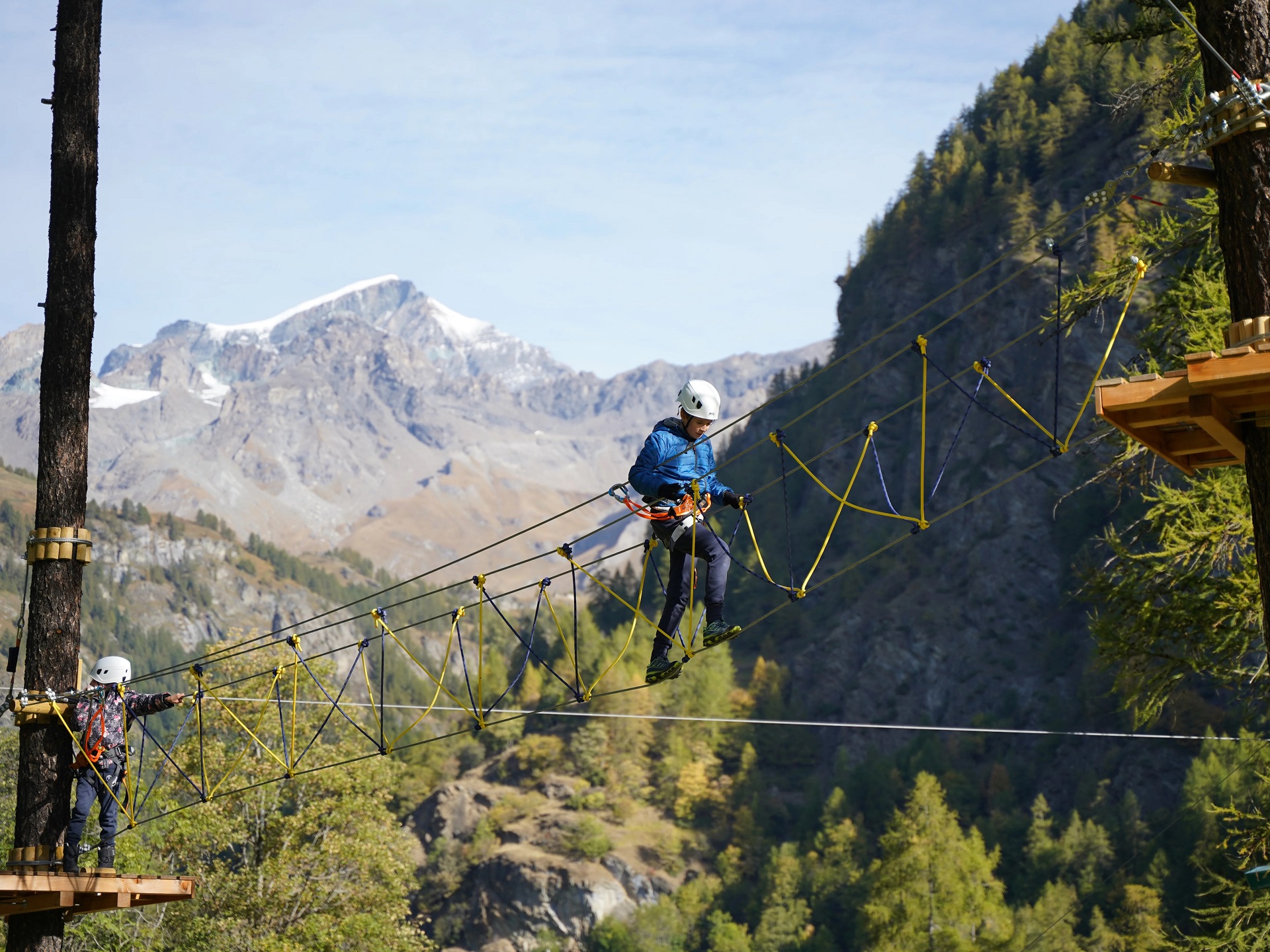 Parque aventura de Ollomont