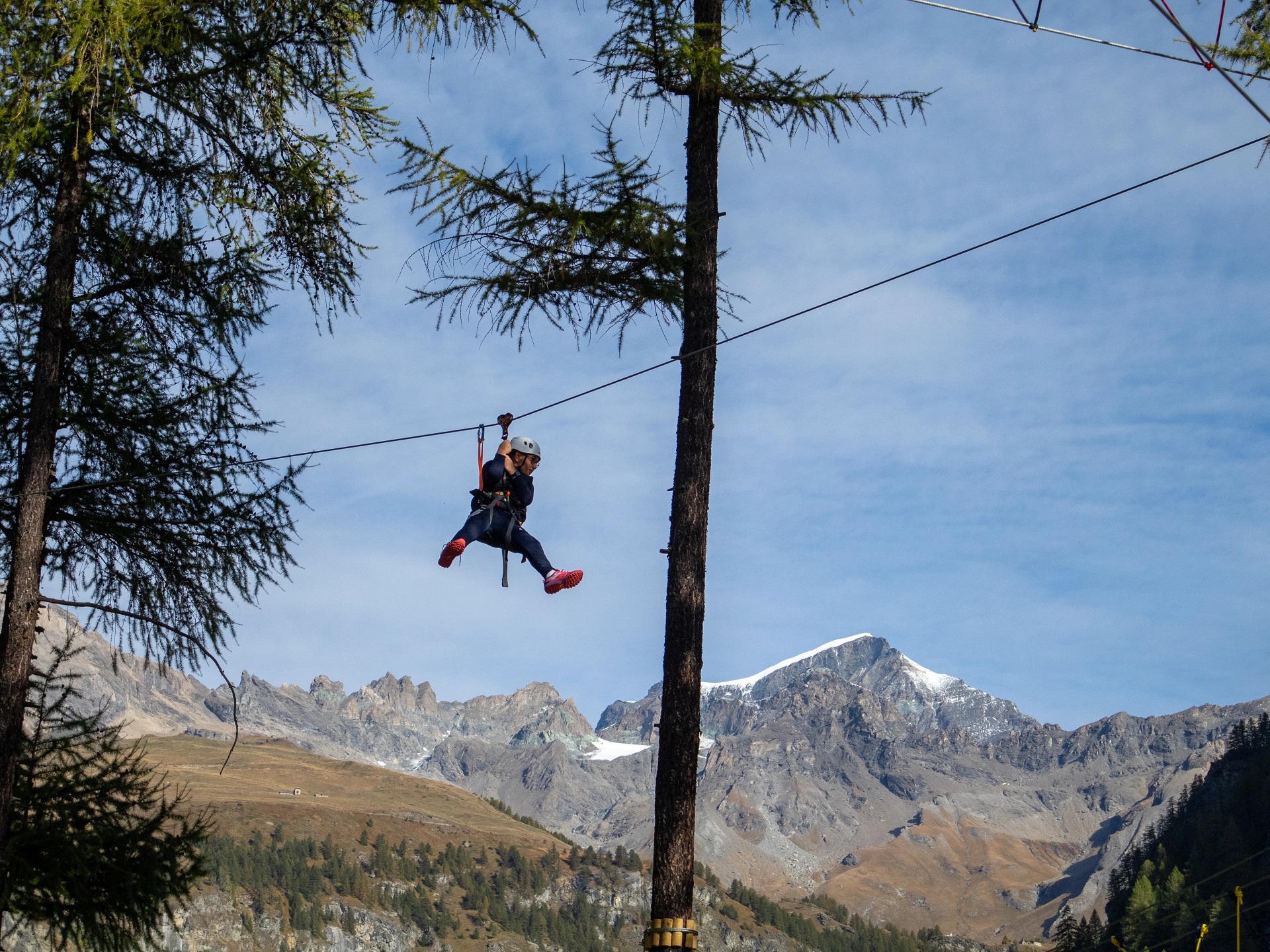 Parque aventura de Ollomont