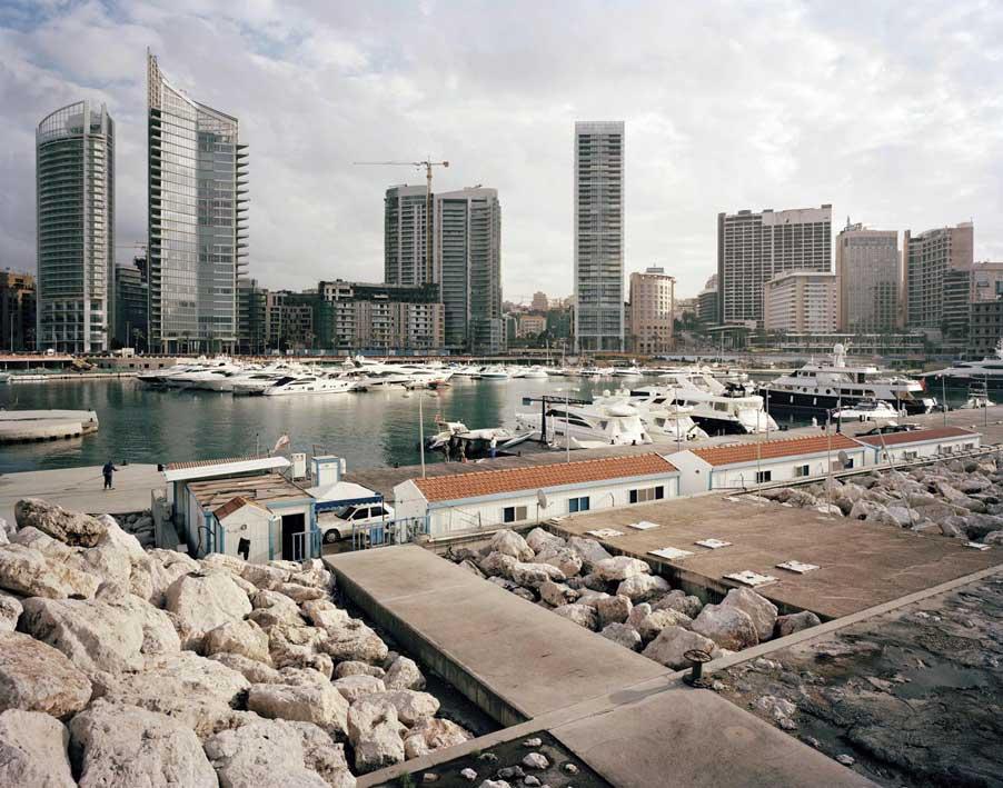 Serie di 8 foto inedite di Beirut realizzate in oc