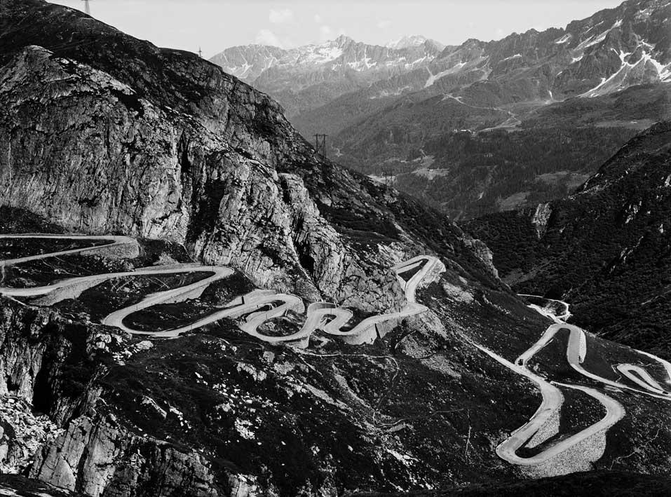 Dalla serie 1997 Gottardo, Svizzera
formato 83x111, realizzata per la Banca del Gottardo
© Gabriele Basilico/Archivio Gabriele Basilico, Milano