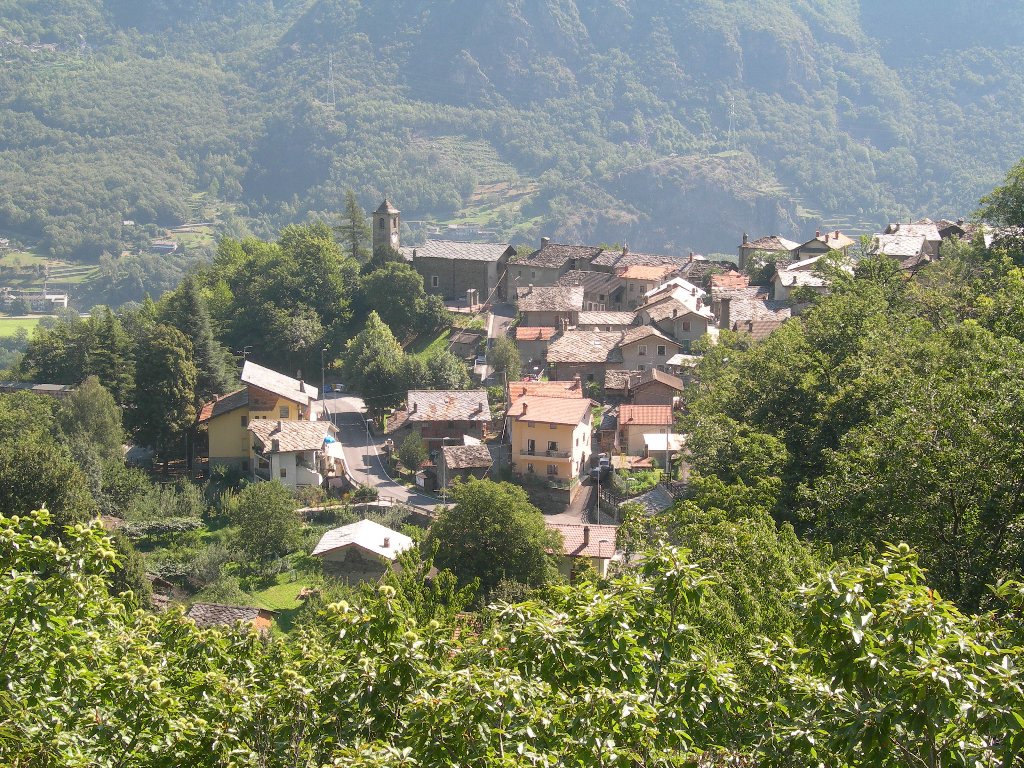 Vue sur Champdepraz