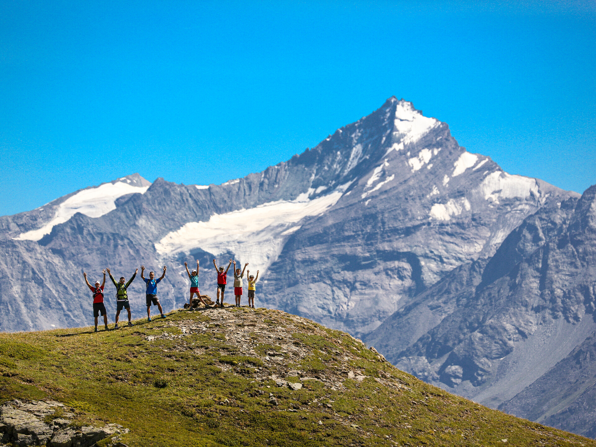 Vue sur le Mont Grivola