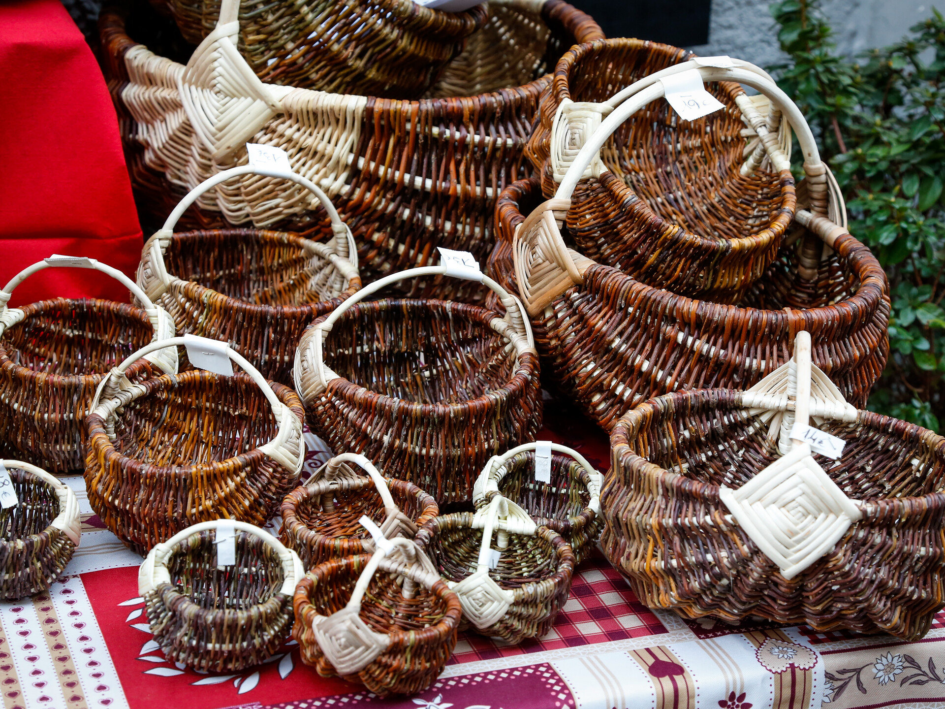 Wicker baskets