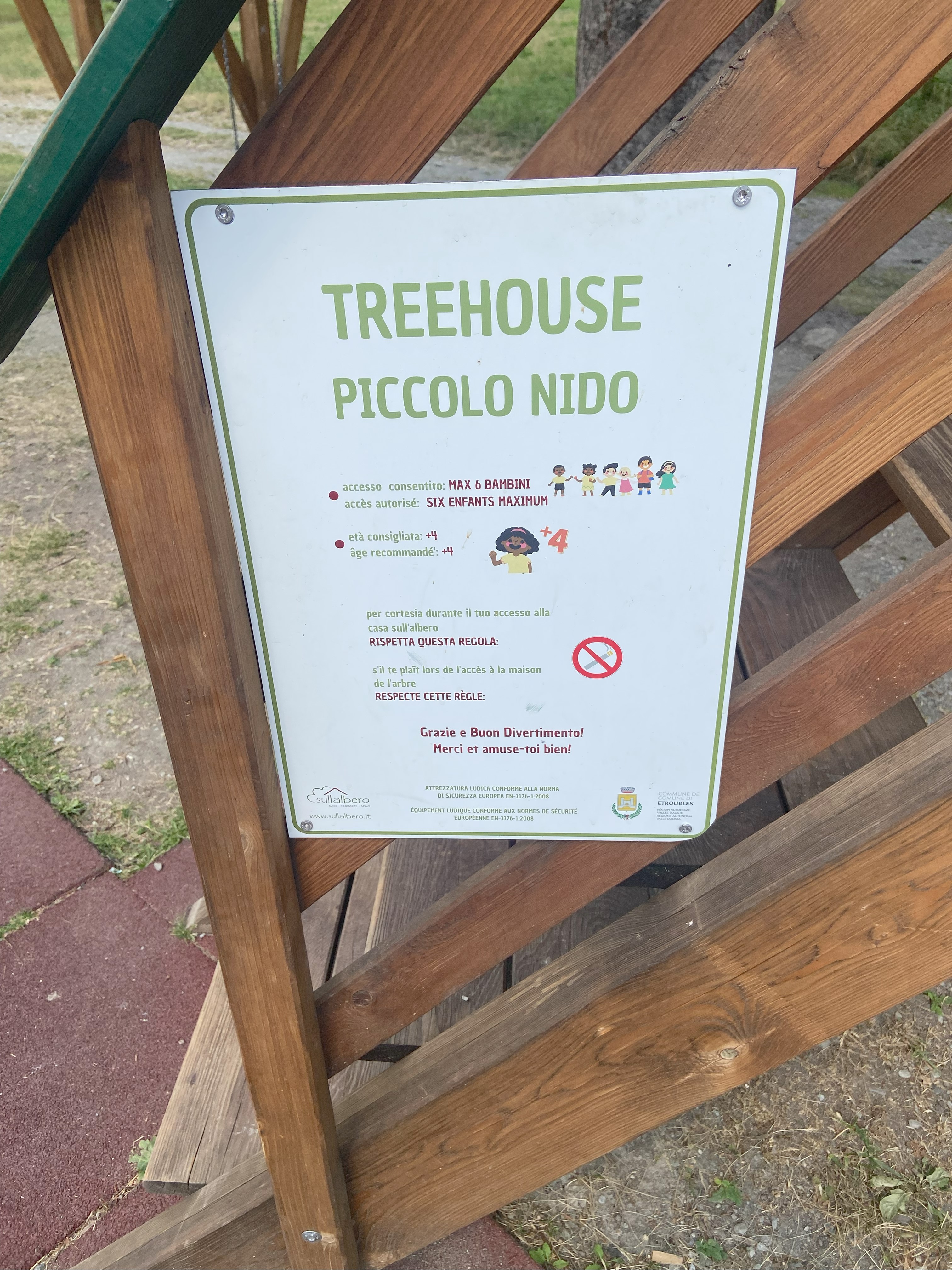 Regole casa sull'albero