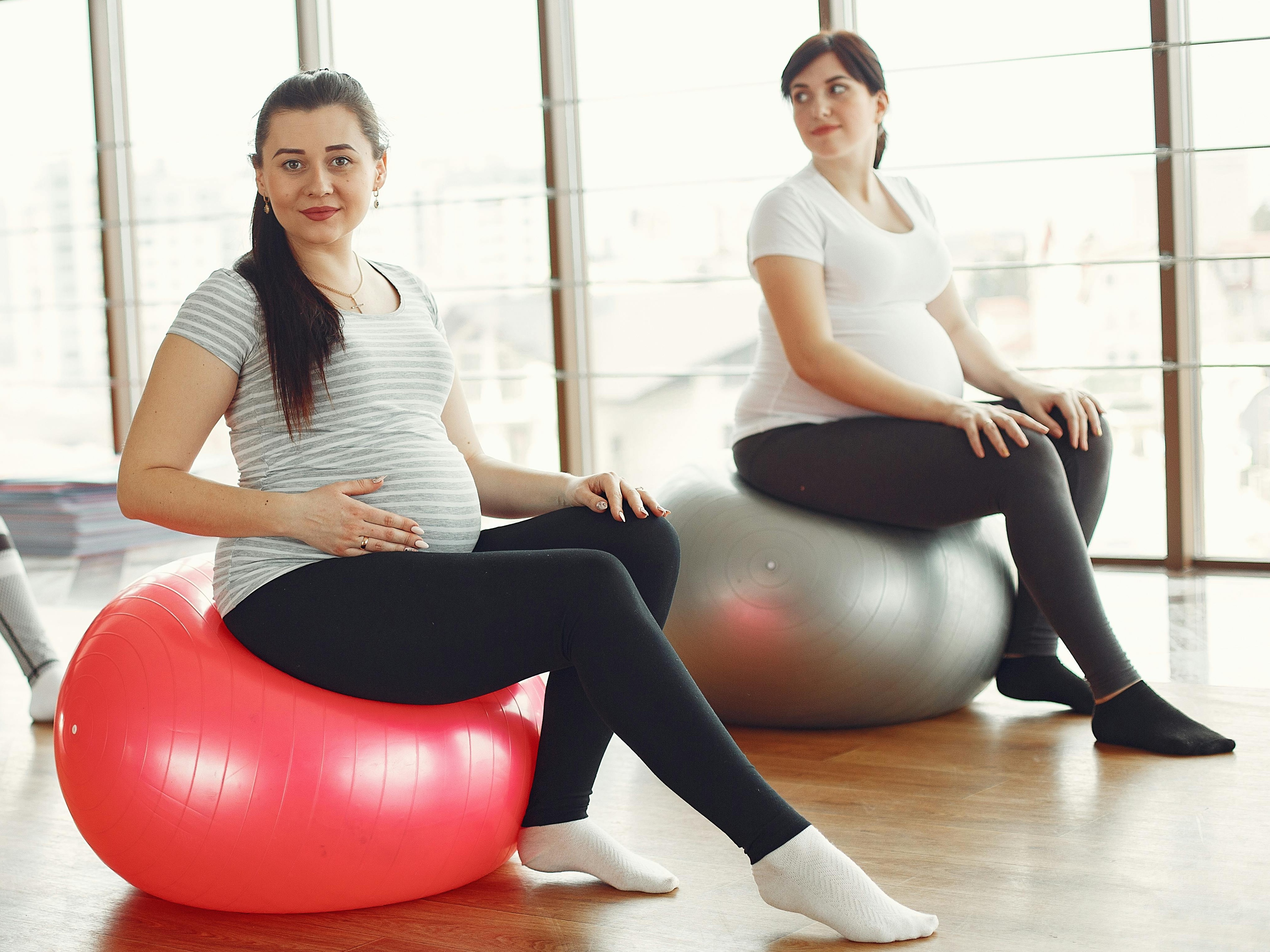 Lezione di Yoga in gravidanza