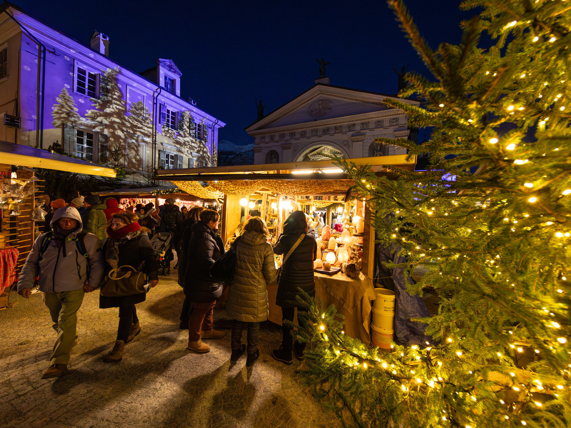 mercatino natalizio Aosta