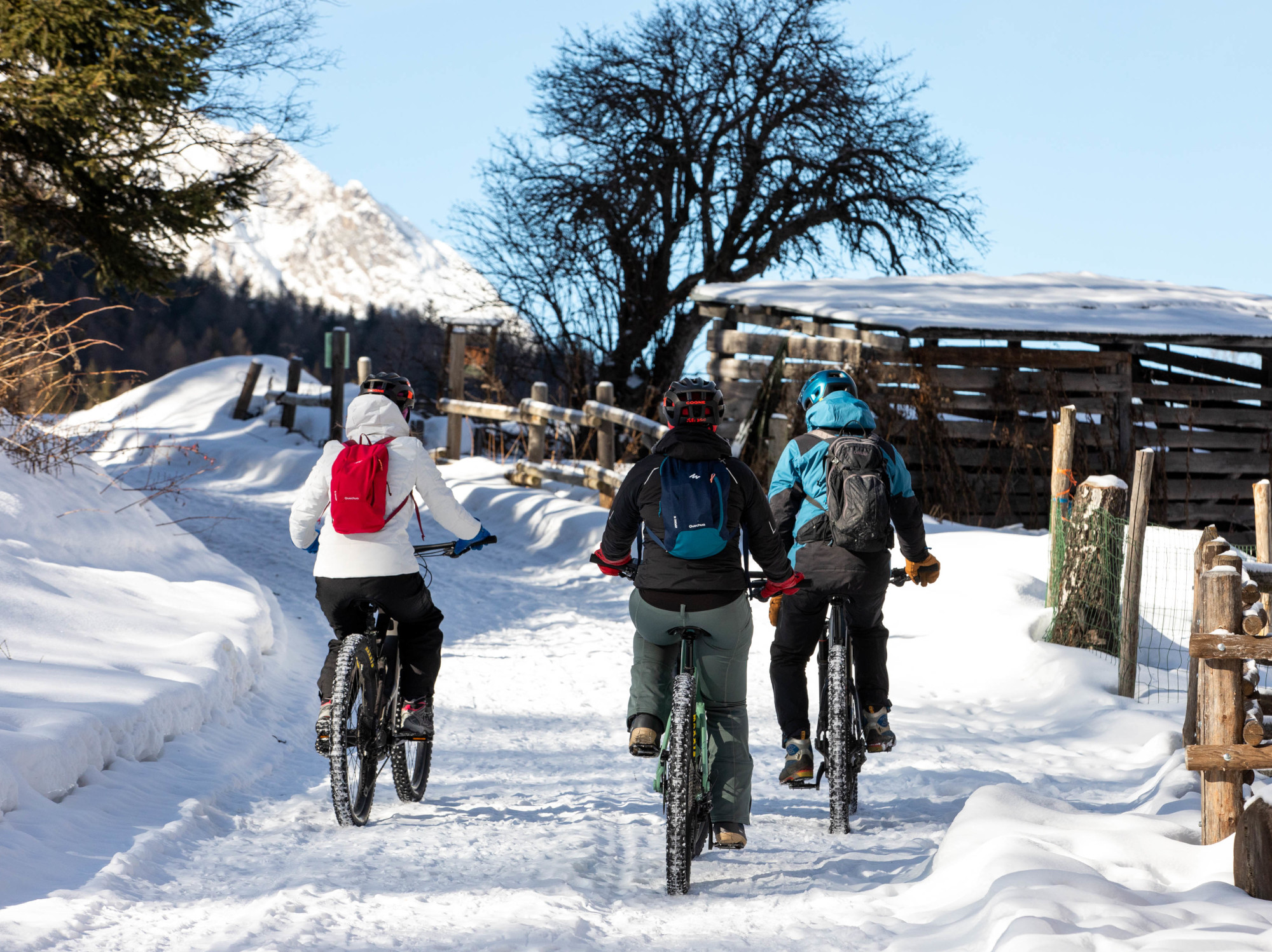 Pedalata di neve