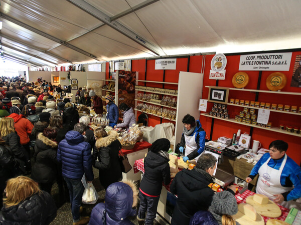 Padiglione enogastronomico della Fiera di Sant'Orso ad Aosta