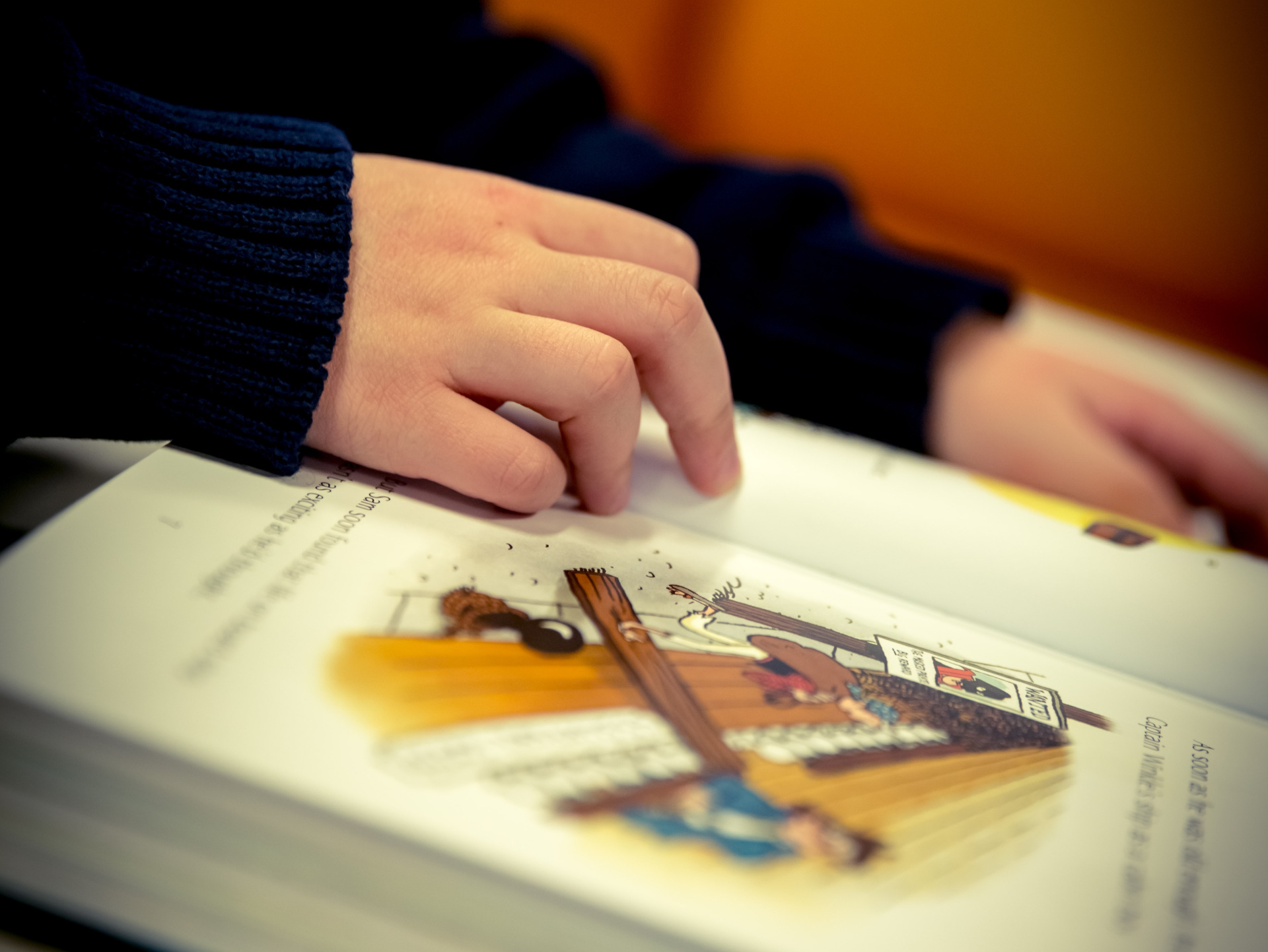 Lettura in biblioteca