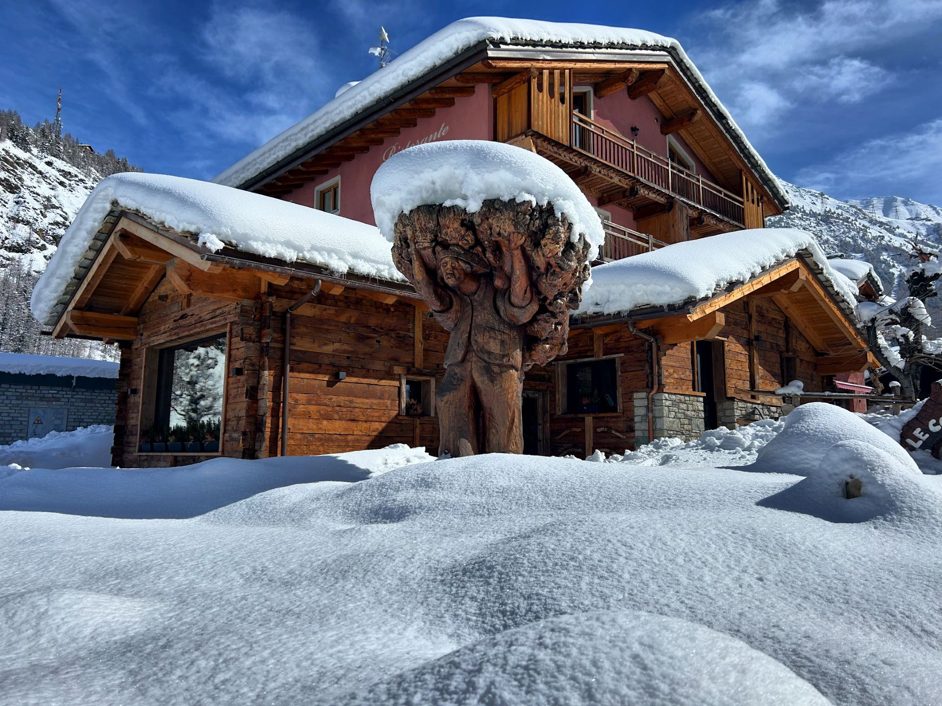 Hostellerie Hibou - Esterno invernale