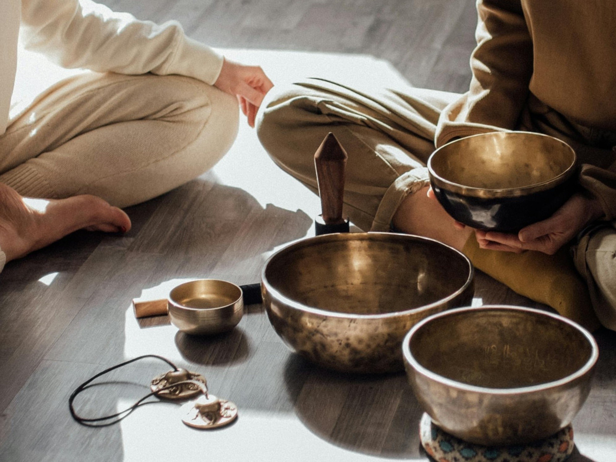 Lezione con Campane Tibetane