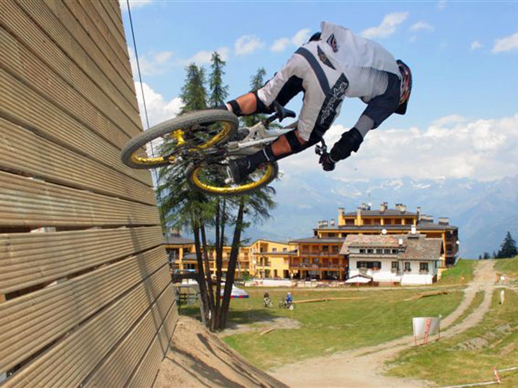 Bicicleta de montaña en Pila