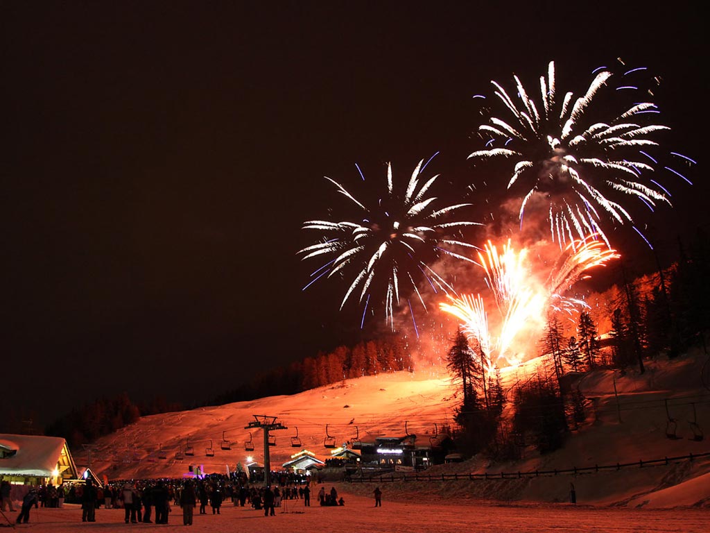 Feu d'artifice à Pila