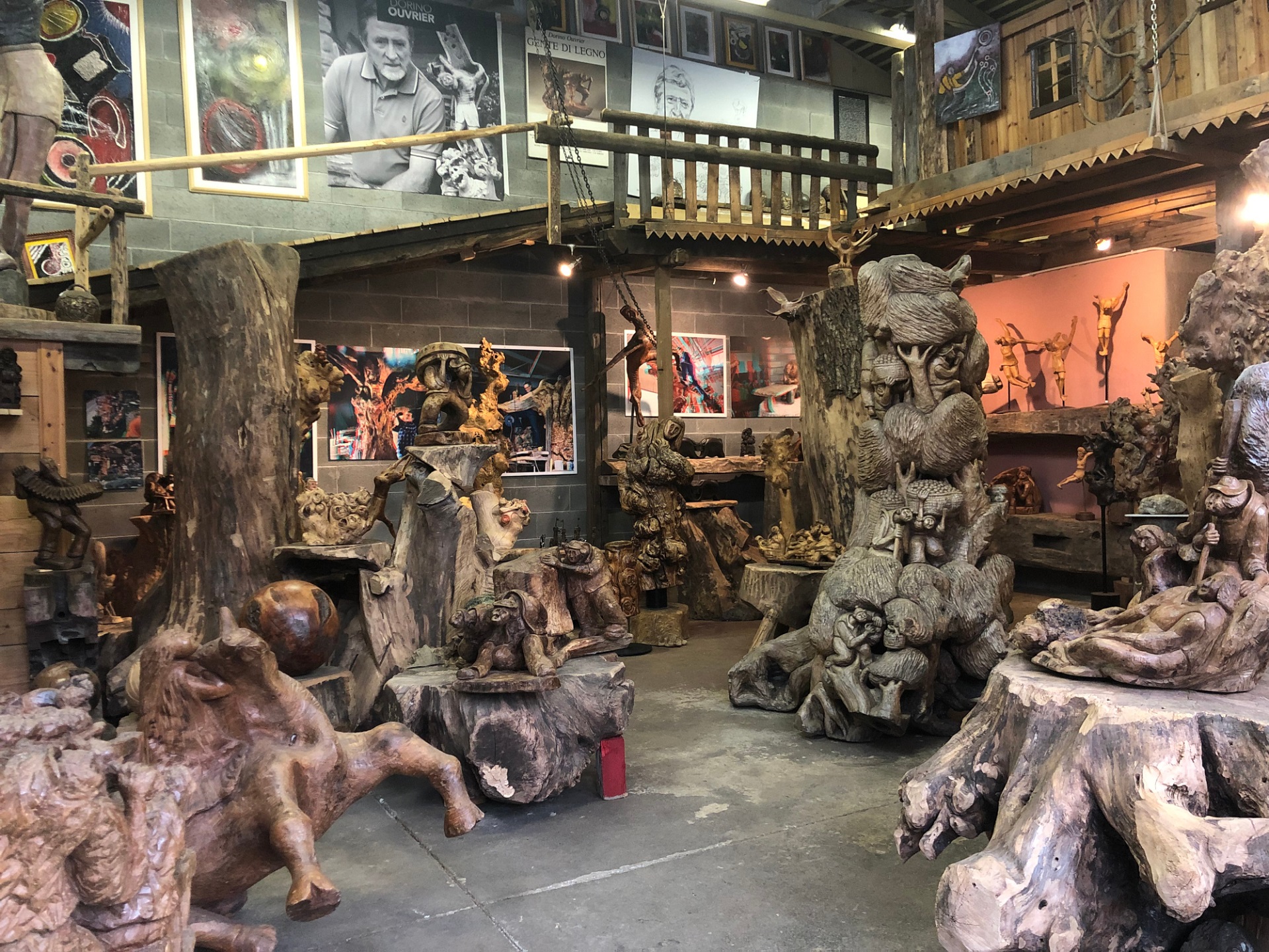 Mostra permanente dello scultore Dorino Ouvrier
