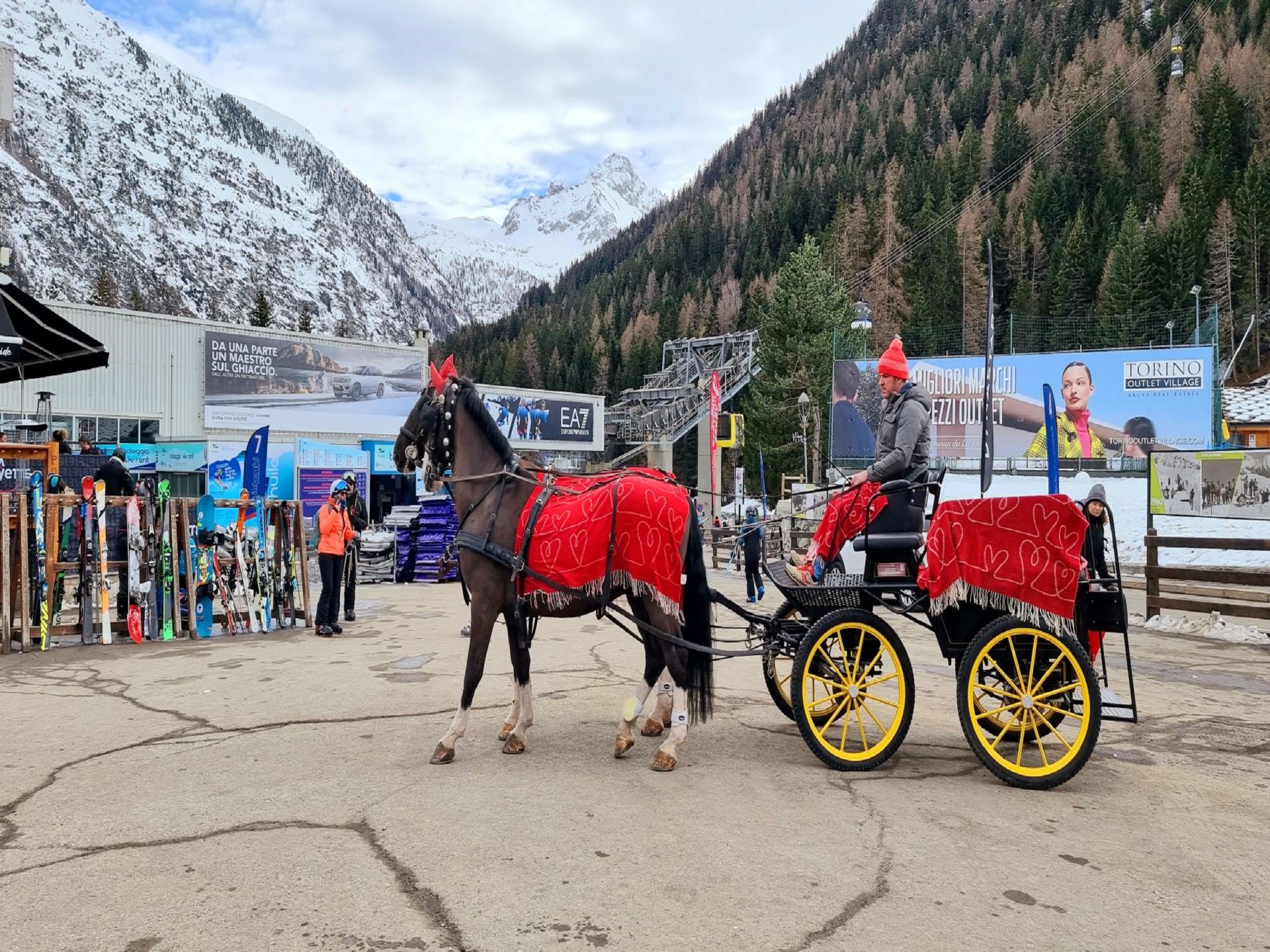 San Valentino in carrozza
