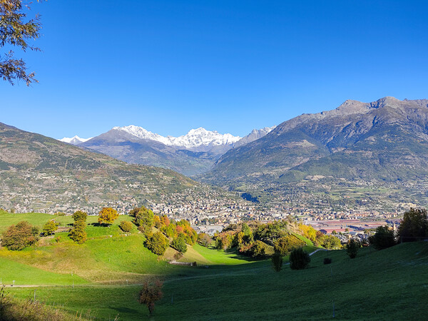 veduta da Charvensod