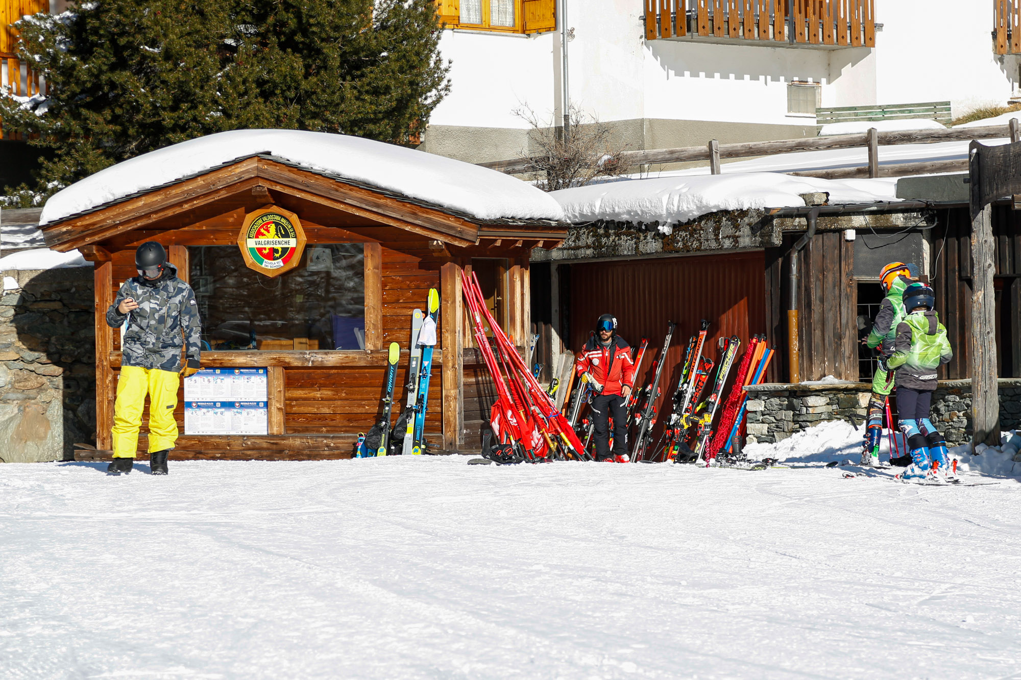 Escuela de esquí Valgrisenche