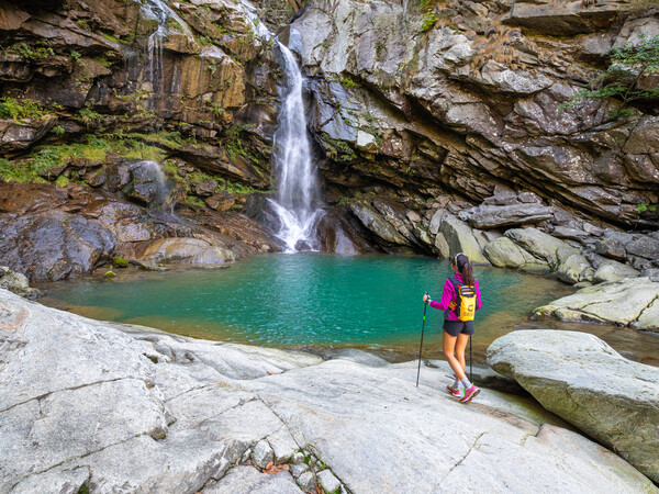 Lillianes - cascata di Bouro