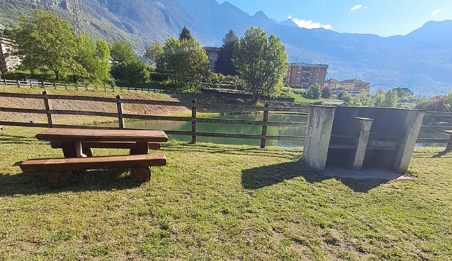 Area picnic Lago Bertina